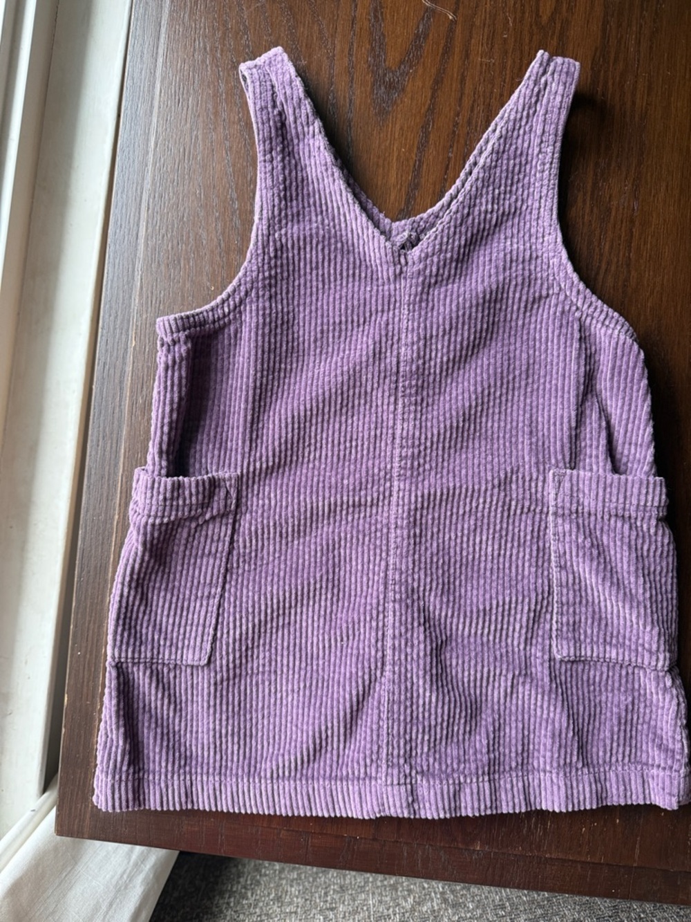 Cat & Jack Corduroy Pinafore Dress - Lavender Purple